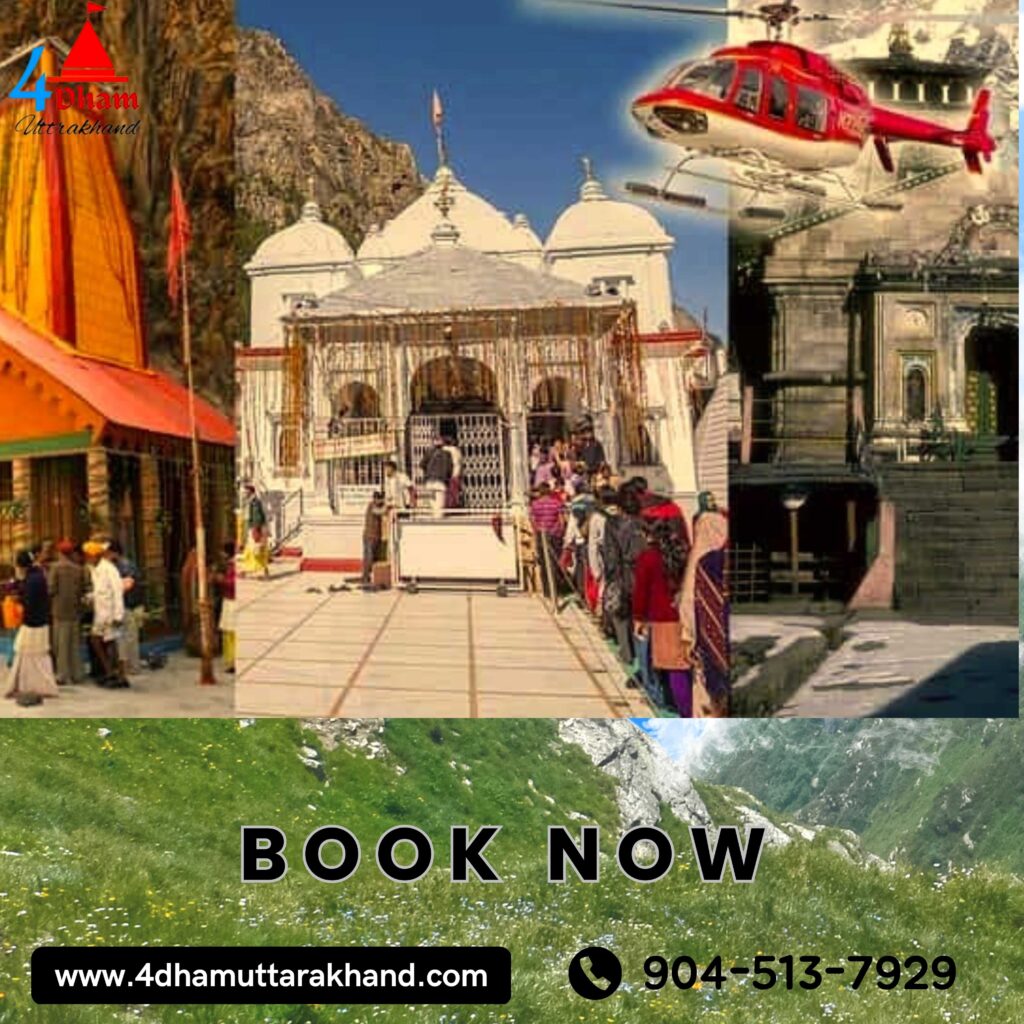 Chardham helicopter Package from haridwar